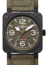 V܃xXX[p[Rs[ xXvRs[ Bell&Ross BR03-92 I[g}eBbN ~^[(BR03-92 Automatic Military) / Ref.BR03-92 MILITARY-R