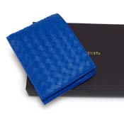 ボッテガ 財布 新作 2021 ボッテガヴェネタ 財布 メンズ BOTTEGA VENETA レディース 二つ折り財布 ブルー