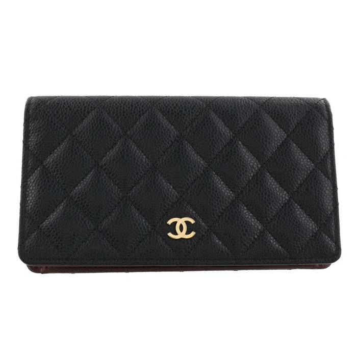 シャネル CHANEL 長財布 レディース マトラッセ ブラック AP0233 Y01864 C3906