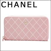 Vl z(Eht@Xi[) CHANEL A80143 Y25254 99791 z }gbZ MATELASSE ZIPPED WALLET fB[X PINK sN