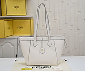 フェンディ バッグ コピー フェンディ バッグ アウトレット Fendi Origami ミディアム ホワイトレザー 変形バッグ ホワイト 8BH414APZAF0K7E レザー ゴールド金具 FENDI2024027