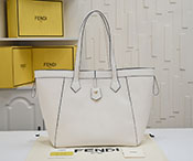 フェンディ バッグ コピー フェンディ バッグ アウトレット Fendi Origami ミディアム ホワイトレザー 変形バッグ ホワイト 8BH415APZAF0KUR レザー ゴールド金具 FENDI2024028