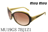 miumiu ~E~E TOX Wpf MU19GS 7BJ1Z1