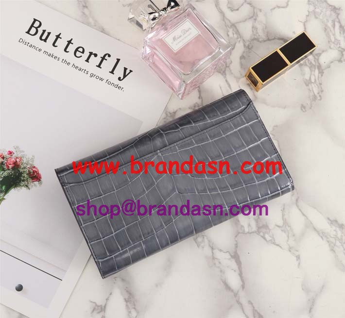 広尾店】エルメス HERMES コンスタンスロング 長財布 アリゲーター  