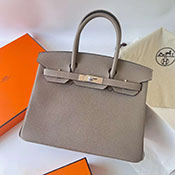 ōGXRs[ HERMES@o[L 30cm@OAXt@g Gris Asphalte(M8)@gS@Vo[ hermes-OFF08-332