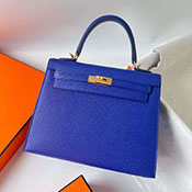 ōGXRs[ HERMES@P[ 25cm OD@u[GNgbN Blue Electric(7T)@H[Gv\@S[h hermes-OFF08-573