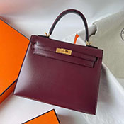 ōGXRs[ HERMES@P[ 25cm OD@{h[ Bordeaux(57)@{bNXJ[t@S[h hermes-OFF08-575