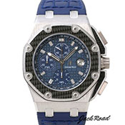 AUDEMARS PIGUET I[f} sQ Royaloak Offshore Chronograph Juan Pablo Montoya CI[N ItVANm J.P.g[ 26030PO.00.D021IN.01 u[