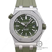 AUDEMARS PIGUET I[f} sQ Royal Oak Offshore Diver Limited Edition CI[N ItVA_Co[ ueBbN 15710ST.OO.A052CA.01 I[u