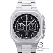 BELL&ROSS x&X BR05 Chrono Black Steel BR05 Nm ubNXeB[ BR05C-BL-ST/SST ubN