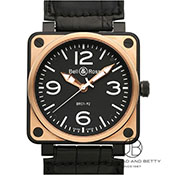 BELL&ROSS ベル&ロス BR01-92 Automatic Pink Gold & Carbon BR01-92 ピンクゴールド カーボン BR01-92PGC-AL ブラック