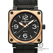 BELL&ROSS x&X BR01-92 Automatic Pink Gold & Carbon BR01-92 sNS[h J[{ BR01-92PGC-AL ubN