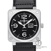 BELL&ROSS x&X BR01-96 Big Date BR01-96 rbOfCg BR01-96B-CA ubN