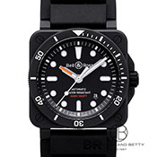 BELL&ROSS x&X BR03-92 Diver Black Matte BR03-92 _Co[ ubN}bg BR0392-D-BL-CE/SRB ubN