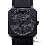 BELL&ROSS x&X BR03-92 Black Camo Automatic BR03-92 ubNJ BR0392-CAMO-CE/SRB ubN