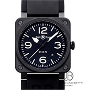 BELL&ROSS x&X BR03-92 Black matte BR03-92 ubN }bg BR0392-BL-CE/SRB ubN