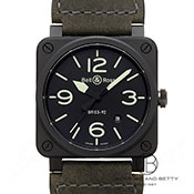 BELL&ROSS x&X BR03-92 Nightlum BR03-92 iCg BR0392-BL3-CE/SCA ubN