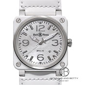 BELL&ROSS x&X BR03-92 White Ceramic BR03-92 zCgZ~bN BR0392WC-CA zCg