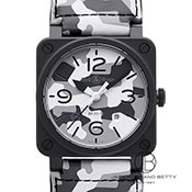 BELL&ROSS x&X BR03-92 White Camo BR03-92 zCg J BR0392-CG-CE/SCA zCg