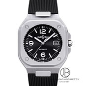 BELL&ROSS x&X BR05 Black Steel BR05 ubNXeB[ BR05A-BL-ST/SRB ubN