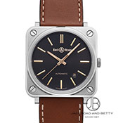 BELL&ROSS x&X BRS AUTOMATIC BRS92-ST-G-HE/SCA ubN