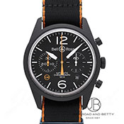 BELL&ROSS x&X BR126 Carbon Orange NATO Limited Edition BR126 J[{ IW NATO ~ebh ubN