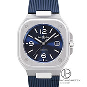 BELL&ROSS x&X BR05 Blue Steel BR05 u[XeB[ BR05A-BLU-ST/SRB u[