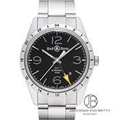 BELL&ROSS x&X Vintage BR123 GMT 24H Automatic Be[W BR123 GMT 24H VINTAGE BR123GMT ubN