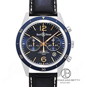 BELL&ROSS x&X Vintage BR126 Aeronavale Be[W BR126 AGio BRV126-BLU-ST-SCA u[