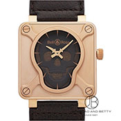 BELL&ROSS x&X BR01 Skull Bronze Limited Edition BR01 XJ uY ~ebh BR0192-SKULL-BR uE