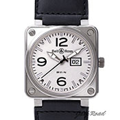 BELL&ROSS x&X BR01-96 Big Date BR01-96 [^[fCg BR01-96W-CA zCg