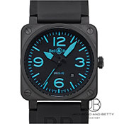 BELL&ROSS x&X BR03-92 Blue BR03-92 u[ BR0392BLUE-R ubN