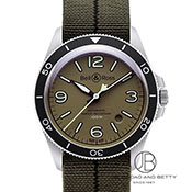 BELL&ROSS x&X BRV2-92 Military Green BRV2-92 ~^[ O[ BRV292-MKA-ST/SF J[L