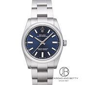 ROLEX bNX Oyster Perpetual 34 ICX^[ p[y`A 34 124200 u[