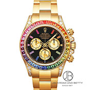 ROLEX bNX Cosmograph Daytona Rainbow RXOt fCgi C{[ 116598RBOW-0004 ubN