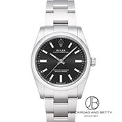 ROLEX bNX Oyster Perpetual 34 ICX^[ p[y`A 34 124200 ubN