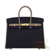 GX HERMES@o[L 25cm [Birkin 25cm]@p[\iI[_[@gS@N~GgD[v [NOIR(89)/ETOUPE(18)]@}bgS[h