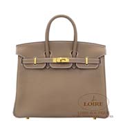 GX HERMES@o[L 25cm [Birkin 25cm]@gS@GgD[v [ETOUPE(18)]@S[h