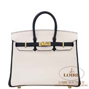 GX HERMES@o[L 25cm [Birkin 25cm]@p[\iI[_[@gS@N~N [CRAIE(10)/NOIR(89)]@S[h