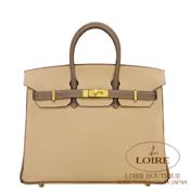 GX HERMES@o[L 25cm [Birkin 25cm]@p[\iI[_[@Gv\@g`~GgD[v [TRENCH(S2)/ETOUPE(18)]@}bgS[h