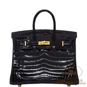 GX HERMES@o[L 25cm [Birkin 25cm]@jeBJX@N [NOIR(89)]@S[h