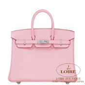 GX HERMES@o[L 25cm [Birkin 25cm]@XCtg@[YTN [ROSESAKURA(3Q)]@Vo[