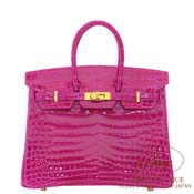 GX HERMES@o[L 25cm [Birkin 25cm]@jeBJX@[YVFwU[h [ROSE SHEHERAZADE(J5)]@S[h