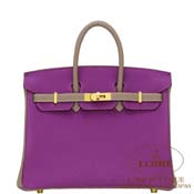 GX HERMES@o[L 25cm [Birkin 25cm]@p[\iI[_[@gS@All~GgD[v [ANEMONE(P9)/ETOUPE(18)]@S[h