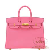 GX HERMES@o[L 25cm [Birkin 25cm]@p[\iI[_[@Gv\@[YAU [ROSE AZALLE(8W)]@S[h