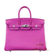 GX HERMES@o[L 25cm [Birkin 25cm]@gS@}OmA [MAGNOLIA(9I)]@Vo[