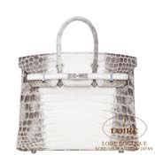 GX HERMES@o[L 25cm [Birkin 25cm]@jeBJX}bg@q}@V [HIMALAYA(01)]@Vo[