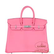 GX HERMES@o[L 25cm [Birkin 25cm]@XCtg@[YAU [ROSE AZALLE(8W)]@Vo[