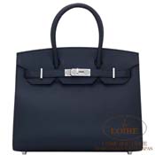 GX HERMES@o[L 30cm [Birkin 30cm] OD@H[E}_@u[h~jC [BLEU DE MINUIT(7I)]@Vo[