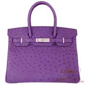 GX HERMES@o[L 30cm [Birkin 30cm]@I[Xgb`@BI [VIOLINE(5C)]@Vo[